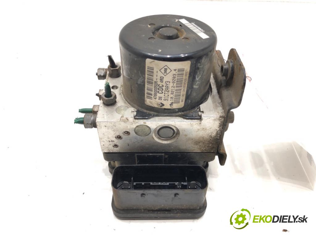 RENAULT LAGUNA III Grandtour (KT0/1) 2007 - 2015    2.0 dCi GT (KT11, KT1E, KT1N) 131 kW [178 KM] olej napędowy 2008 - 2015  Pumpa ABS 476600050R (Pumpy ABS)