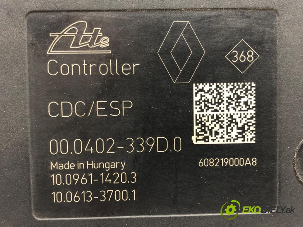 RENAULT LAGUNA III Grandtour (KT0/1) 2007 - 2015    2.0 dCi GT (KT11, KT1E, KT1N) 131 kW [178 KM] olej napędowy 2008 - 2015  Pumpa ABS 476600050R (Pumpy ABS)