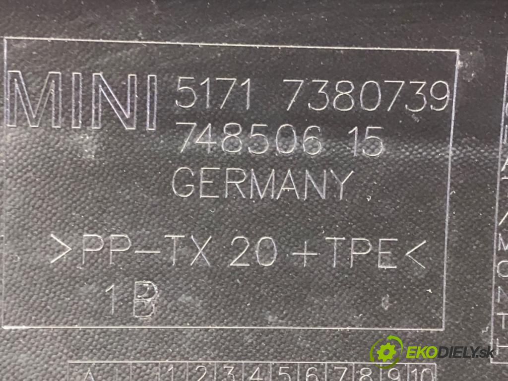 MINI MINI COUNTRYMAN (F60) 2016 - 2022    Cooper 100 kW [136 KM] benzyna 2016 - 2022  Torpédo, plast pod čelné okno 7380739 (Torpéda)