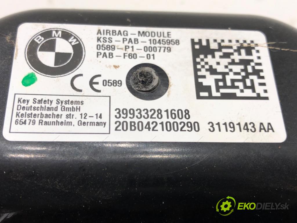 MINI MINI COUNTRYMAN (F60) 2016 - 2022    Cooper 100 kW [136 KM] benzyna 2016 - 2022  AirBag spolujazdca  (Airbagy)