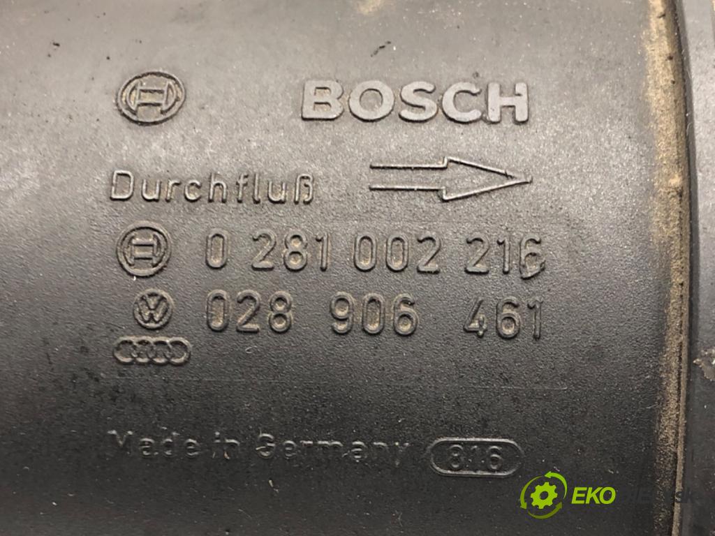 AUDI A6 C5 (4B2) 1997 - 2005    1.9 TDI 81 kW [110 KM] olej napędowy 1997 - 2000  Váha vzduchu 028906461 (Váhy vzduchu)