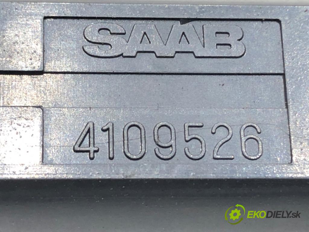 SAAB 9-5 (YS3E) 1997 - 2009    2.0 t 110 kW [150 KM] benzyna 1997 - 2009  Spínač svetiel výstražných (núdzových) 4109526 (Prepínače, spínače, tlačidlá a ovládače kúrenia)