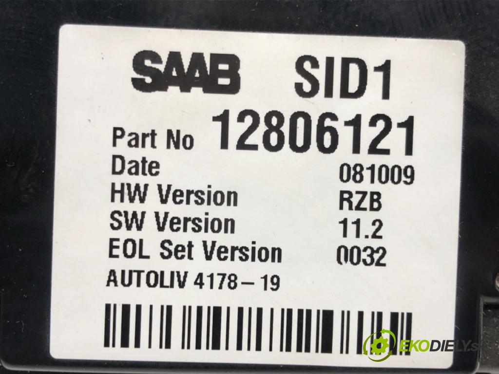 SAAB 9-5 (YS3E) 1997 - 2009    2.0 t 110 kW [150 KM] benzyna 1997 - 2009  Dislpej 12806121 (Prístrojové dosky, displeje)