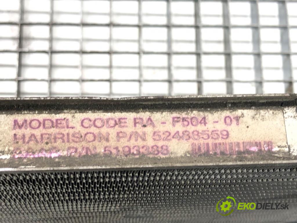 SAAB 9-5 (YS3E) 1997 - 2009    2.0 t 110 kW [150 KM] benzyna 1997 - 2009  chladič vody 5193388 (Chladiče vody)