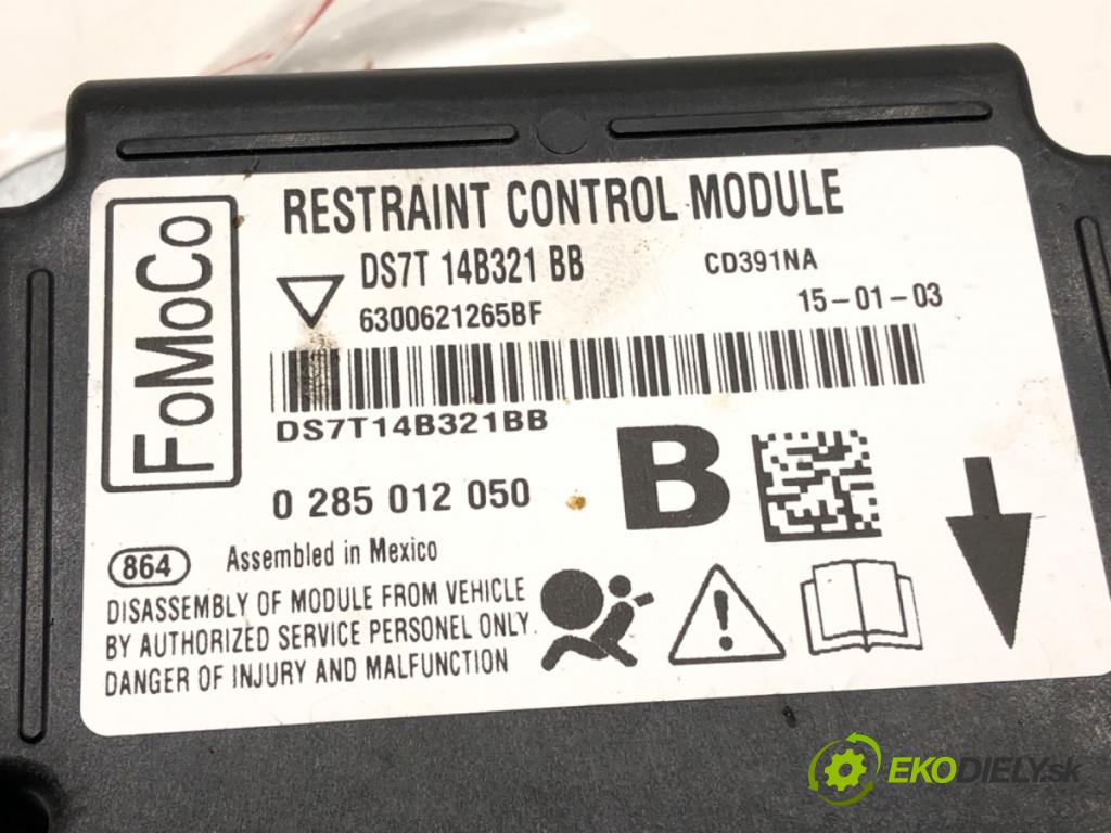 FORD MONDEO V sedan (CD) 2012 - 2022    2.0 Hybrid 103 kW [140 KM] Hybryda silnik benzynowy / elektryczny 2014 - 2022  senzor airbag DS7T-14B321-BB (Snímače)