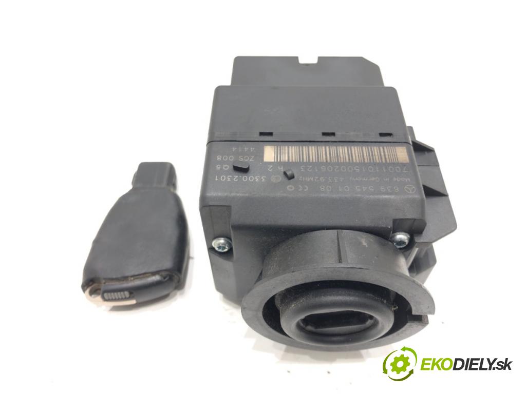 MERCEDES-BENZ VITO Autobus (W639) 2003 - 2022    111 CDI (639.701, 639.703, 639.705) 80 kW [109 KM] olej napędowy 2003 - 2022  spinačka 6395450108 (Spínacie skrinky a kľúče)