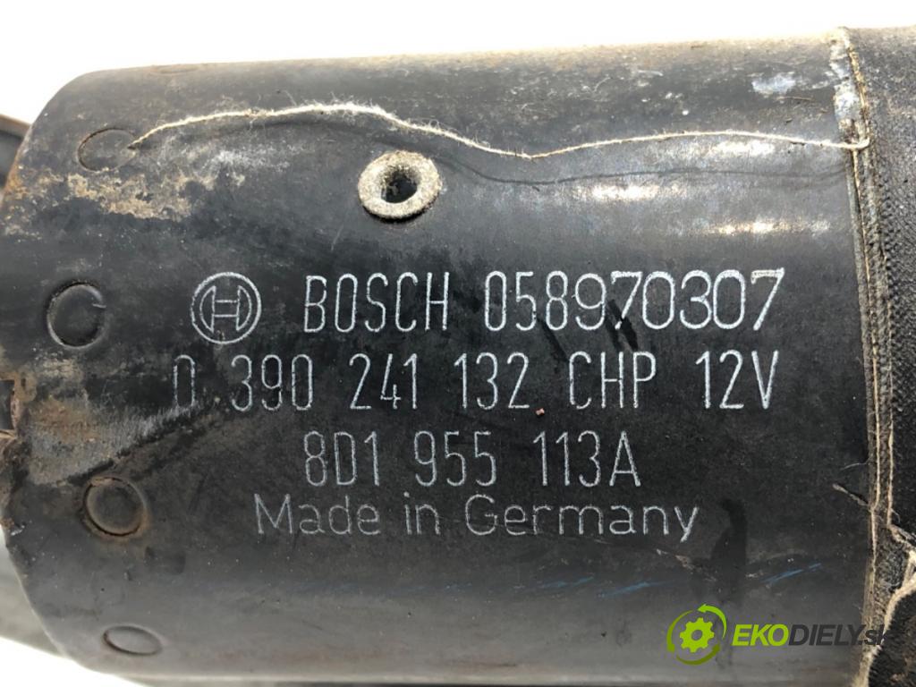 AUDI A4 B5 (8D2) 1994 - 2001    1.8 92 kW [125 KM] benzyna 1994 - 2000  Mechanizmus stieračov predný 8D1955113A (Motorčeky stieračov predné)