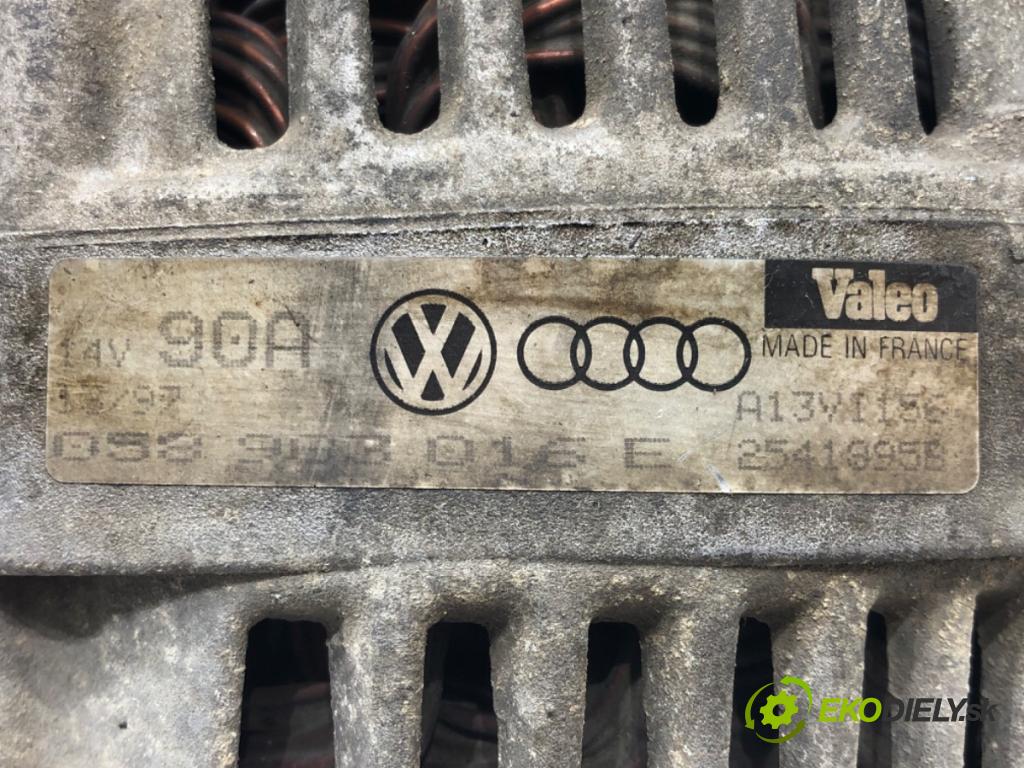 AUDI A4 B5 (8D2) 1994 - 2001    1.8 92 kW [125 KM] benzyna 1994 - 2000  Alternátor 058903016E (Alternátory)