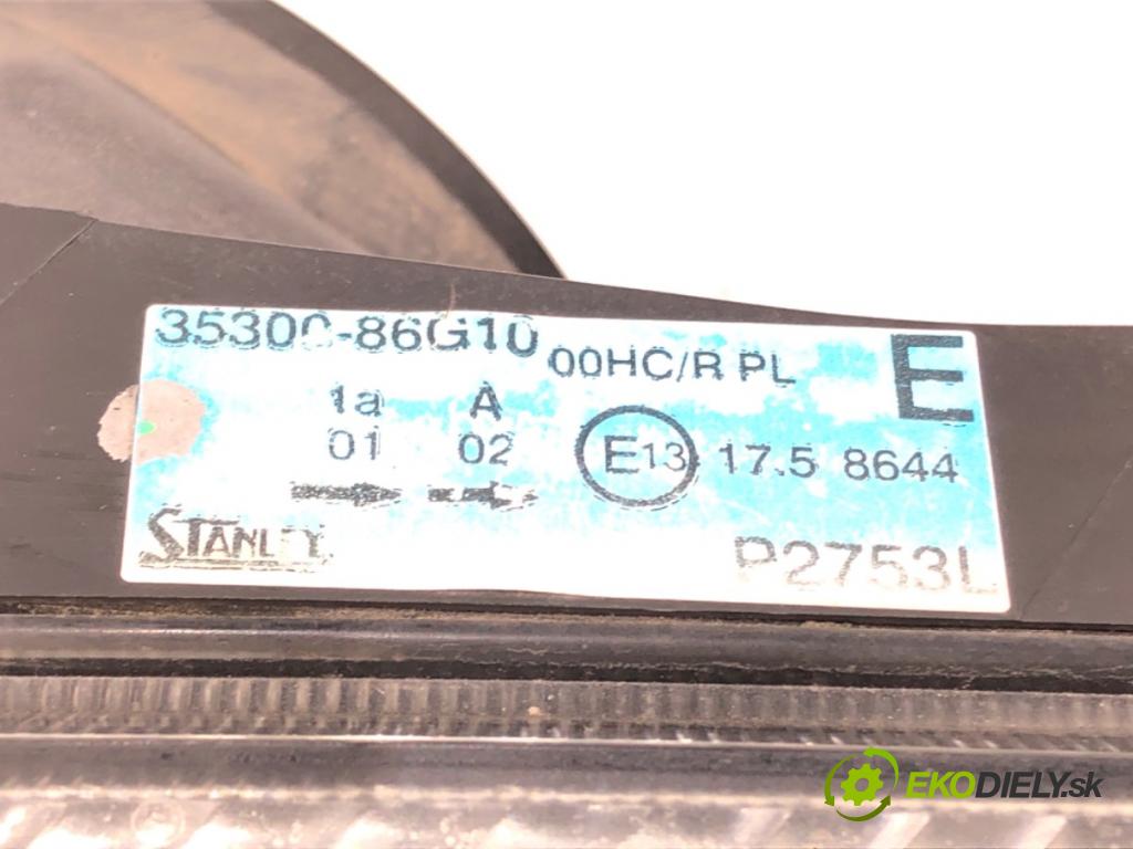 SUZUKI IGNIS II (MH) 2003 - 2022    1.3 (RM413) 69 kW [94 KM] benzyna 2003 - 2022  Svetlomet ľavy predný