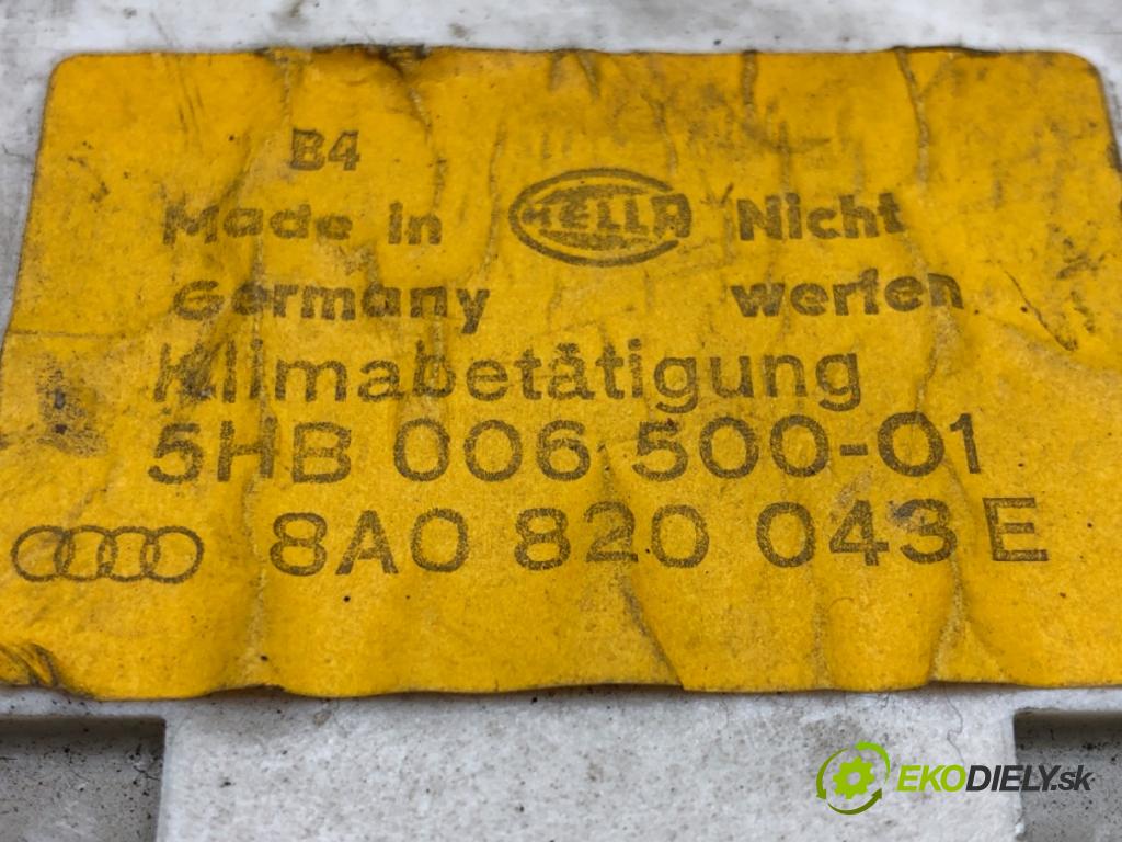 AUDI A4 B5 Avant (8D5) 1994 - 2002    1.8 T 110 kW [150 KM] benzyna 1996 - 2001  Panel ovládania kúrenia 8A0820043E (Prepínače, spínače, tlačidlá a ovládače kúrenia)