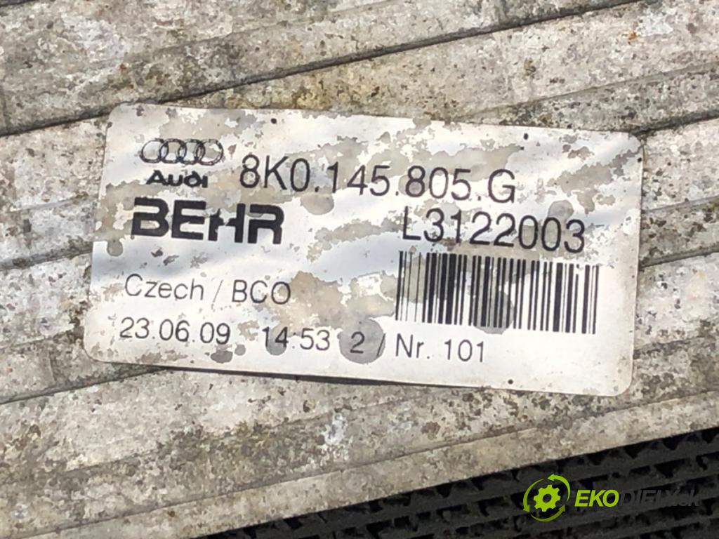 AUDI A4 B8 Avant (8K5) 2007 - 2015    1.8 TFSI 118 kW [160 KM] benzyna 2007 - 2012  intercooler 8K0145805G (Chladiče nasávaného vzduchu (intercoolery))