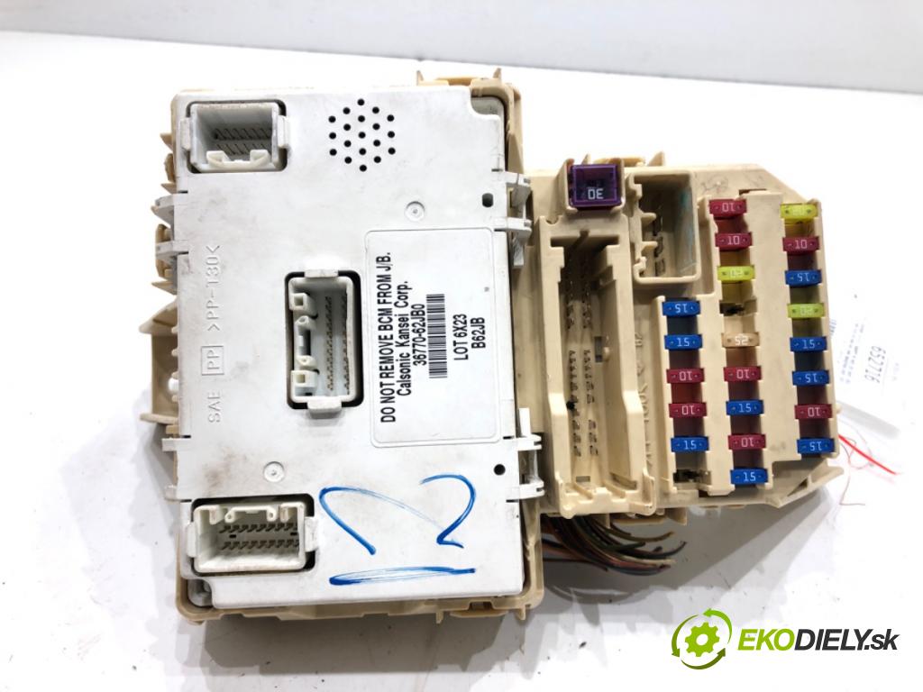 SUZUKI SWIFT III (MZ, EZ) 2005 - 2022    1.3 (RS 413) 67 kW [91 KM] benzyna 2005 - 2015  modul BSI 36770-62JB0 (Pojistkové skříňky)