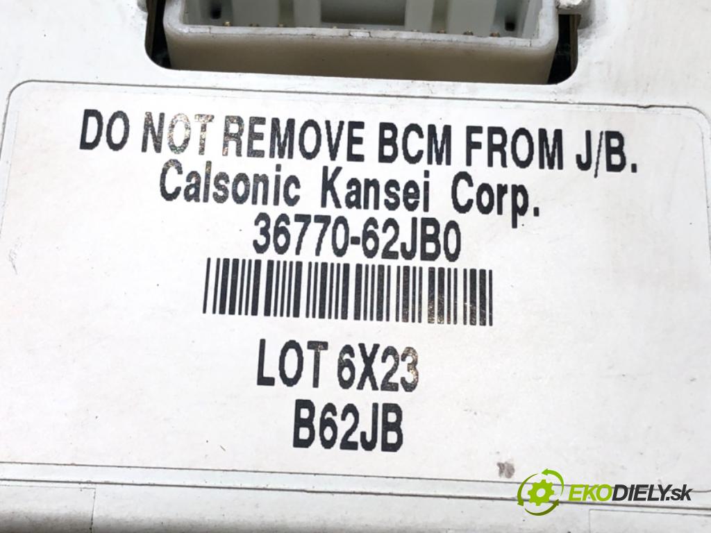 SUZUKI SWIFT III (MZ, EZ) 2005 - 2022    1.3 (RS 413) 67 kW [91 KM] benzyna 2005 - 2015  modul BSI 36770-62JB0 (Pojistkové skříňky)