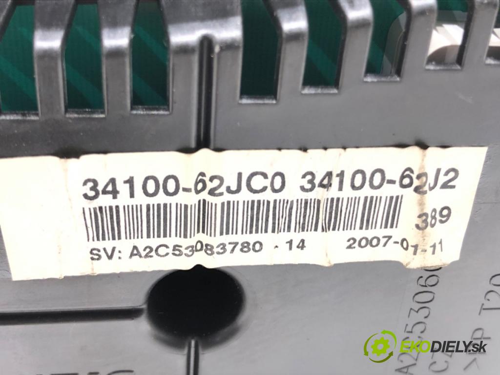 SUZUKI SWIFT III (MZ, EZ) 2005 - 2022    1.3 (RS 413) 67 kW [91 KM] benzyna 2005 - 2015  Prístrojovka 34100-62JC0 (Prístrojové dosky, displeje)