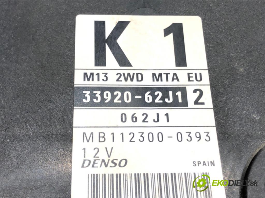 SUZUKI SWIFT III (MZ, EZ) 2005 - 2022    1.3 (RS 413) 67 kW [91 KM] benzyna 2005 - 2015  riadiaca jednotka Motor 33920-62J1 (Riadiace jednotky)