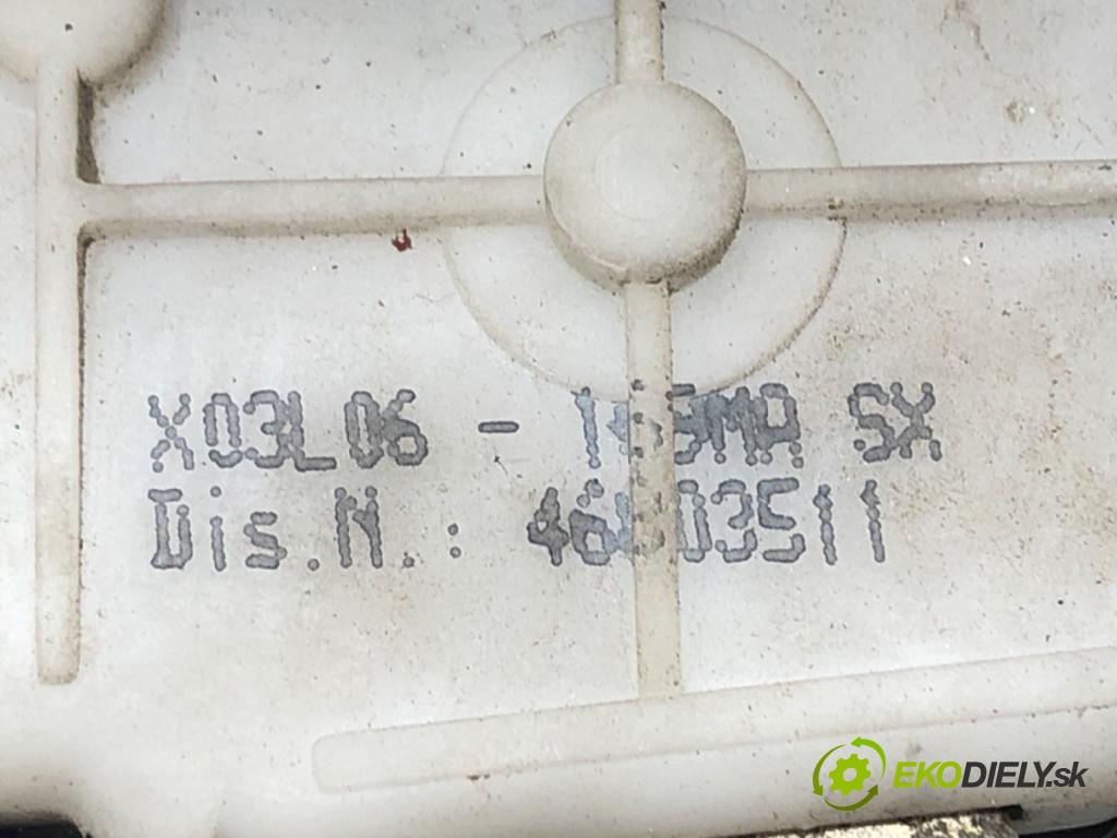 FIAT PANDA (169_) 2003 - 2022    1.1 (169.AXA1A) 40 kW [54 KM] benzyna 2003 - 2022  zámok dveře levý přední část 46803511