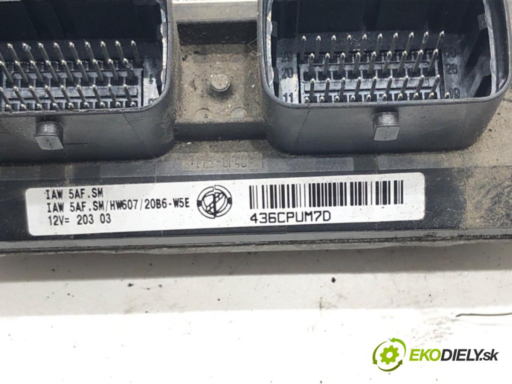 FIAT PANDA (169_) 2003 - 2022    1.1 (169.AXA1A) 40 kW [54 KM] benzyna 2003 - 2022  riadiaca jednotka Motor 55192634 (Riadiace jednotky)