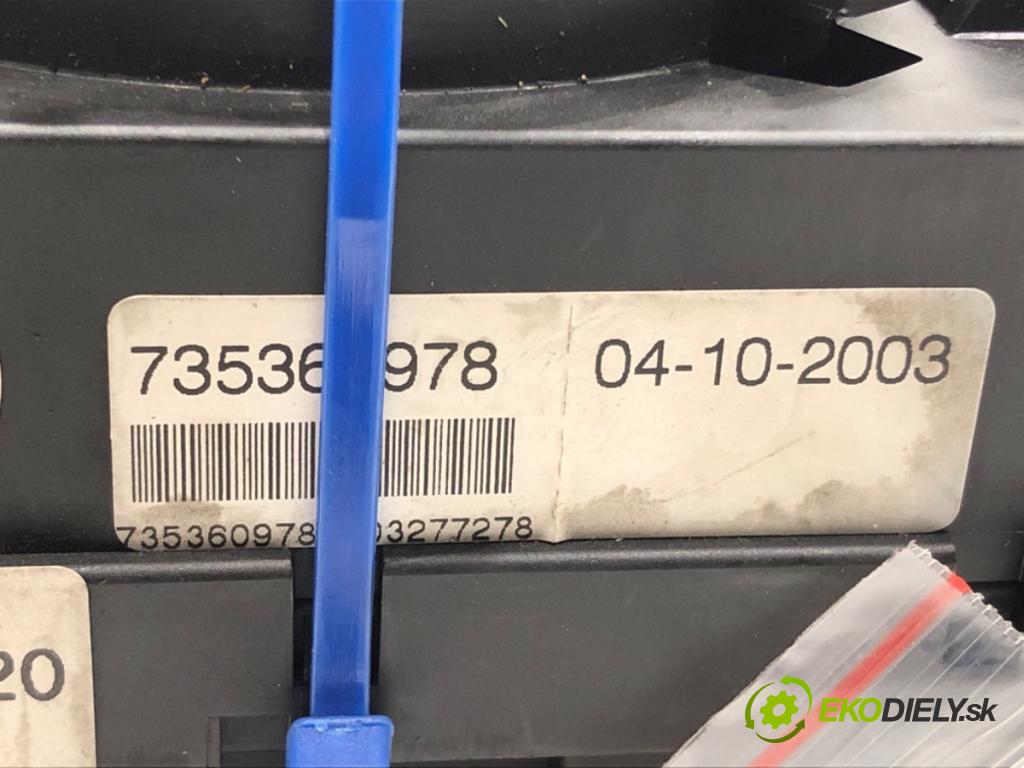 FIAT PANDA (169_) 2003 - 2022    1.1 (169.AXA1A) 40 kW [54 KM] benzyna 2003 - 2022  Prepínač kombinovaný  (Prepínače, spínače, tlačidlá a ovládače kúrenia)