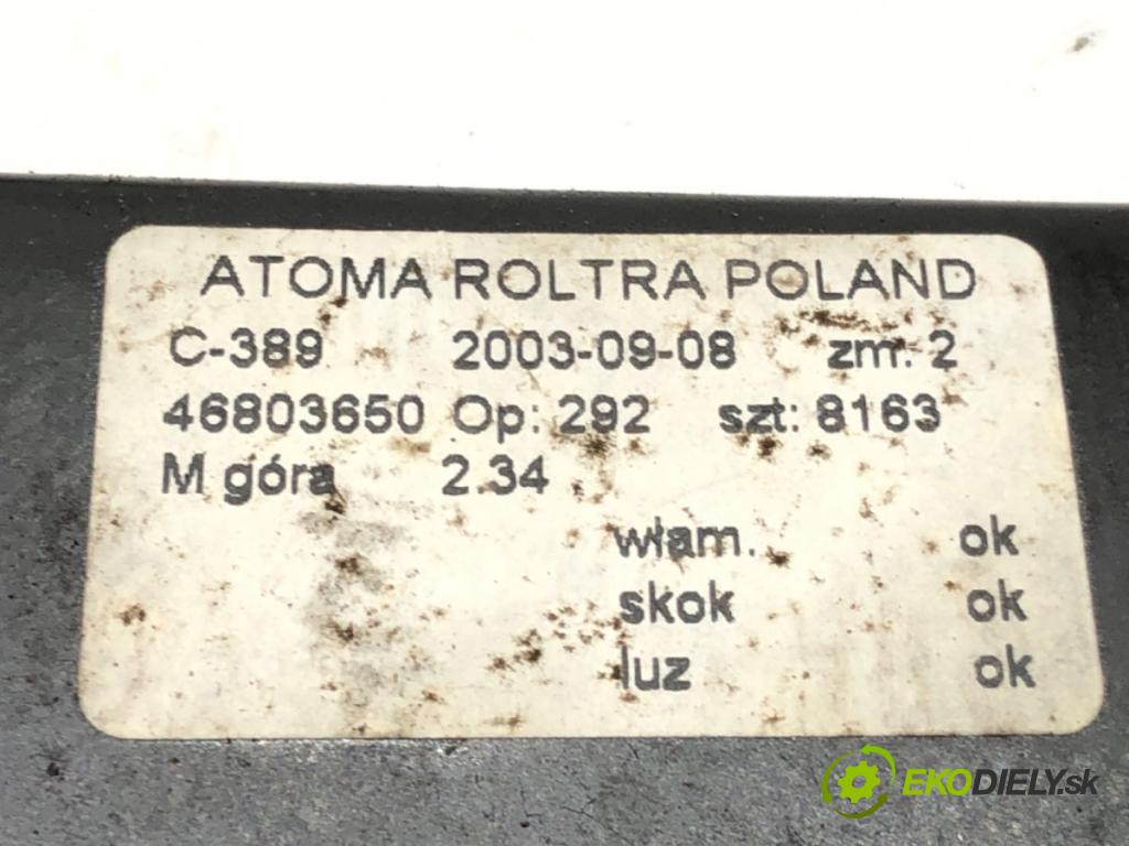 FIAT PANDA (169_) 2003 - 2022    1.1 (169.AXA1A) 40 kW [54 KM] benzyna 2003 - 2022  mechanismus okna levý přední část