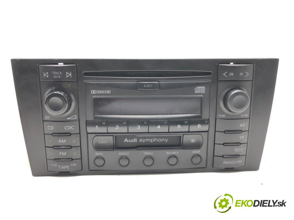 AUDI A4 B5 (8D2) 1994 - 2001    1.8 92 kW [125 KM] benzyna 1994 - 2000  RADIO 8D0035195 (Audio zariadenia)