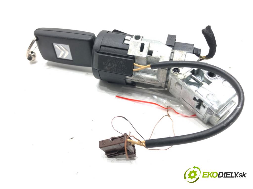 CITROEN C3 II (SC_) 2009 - 2022    1.0 VTi 68 50 kW [68 KM] benzyna 2012 - 2022  spinačka 9663123380 (Spínacie skrinky a kľúče)