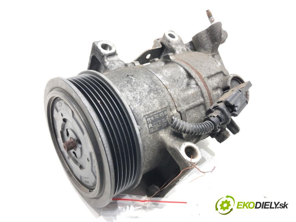 CITROEN C3 II (SC_) 2009 - 2022    1.0 VTi 68 50 kW [68 KM] benzyna 2012 - 2022  kompresor klimatizace 9672247080 (Kompresory)