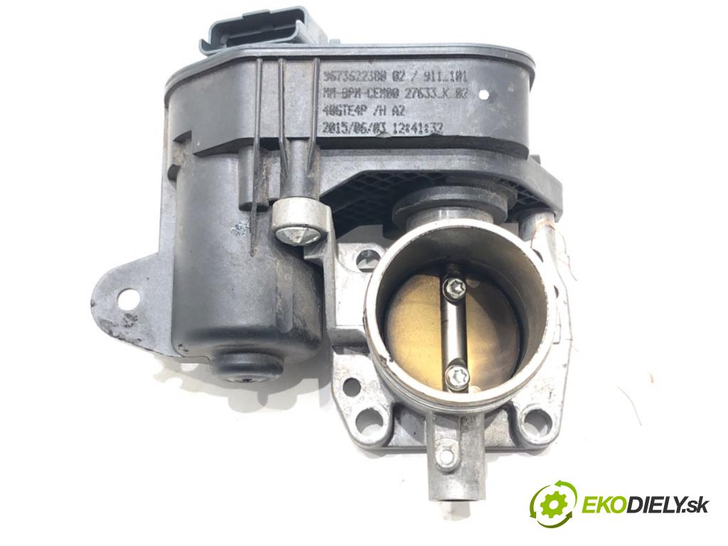 CITROEN C3 II (SC_) 2009 - 2022    1.0 VTi 68 50 kW [68 KM] benzyna 2012 - 2022  Škrtiaca klapka 9673522380 (Škrtiace klapky)