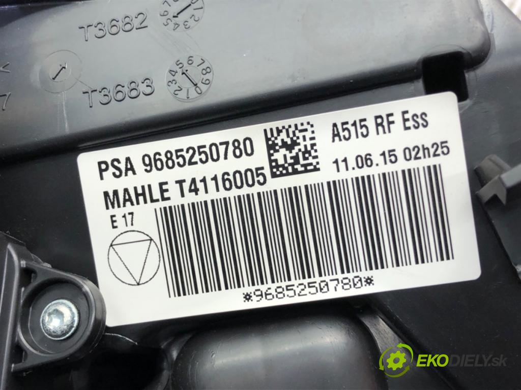 CITROEN C3 II (SC_) 2009 - 2022    1.0 VTi 68 50 kW [68 KM] benzyna 2012 - 2022  topné těleso radiátor topení KOMBAJN 9685250780