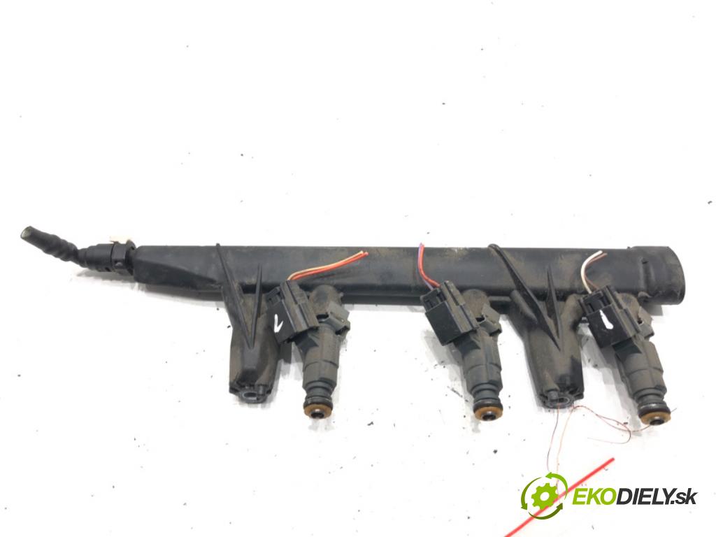 CITROEN C3 II (SC_) 2009 - 2022    1.0 VTi 68 50 kW [68 KM] benzyna 2012 - 2022  Lišta vstrekovacia 9676020480 (Vstrekovacie lišty)