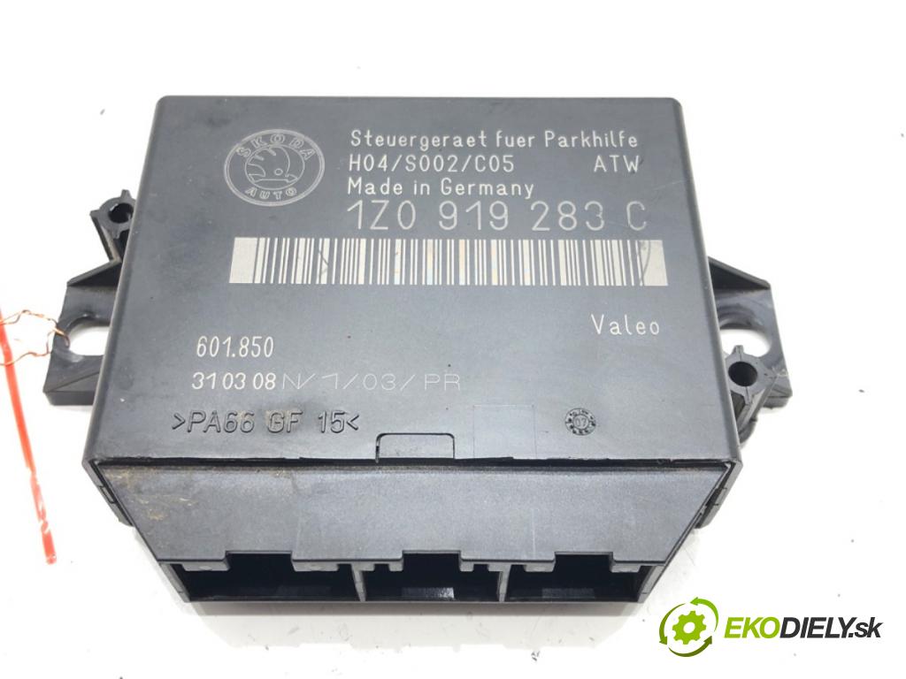 SKODA OCTAVIA II Combi (1Z5) 2004 - 2013    2.0 TDI RS 125 kW [170 KM] olej napędowy 2006 - 2013  Modul PDC 1Z0919283C (Ostatné)