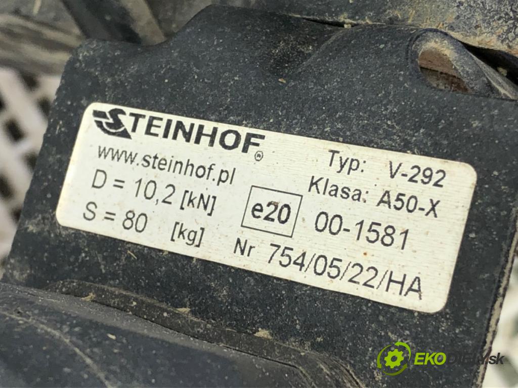 VOLVO V60 I (155, 157) 2010 - 2018    D3 / D4 120 kW [163 KM] olej napędowy 2010 - 2014  Hák tažné zařízení  (Tažná zařízení)