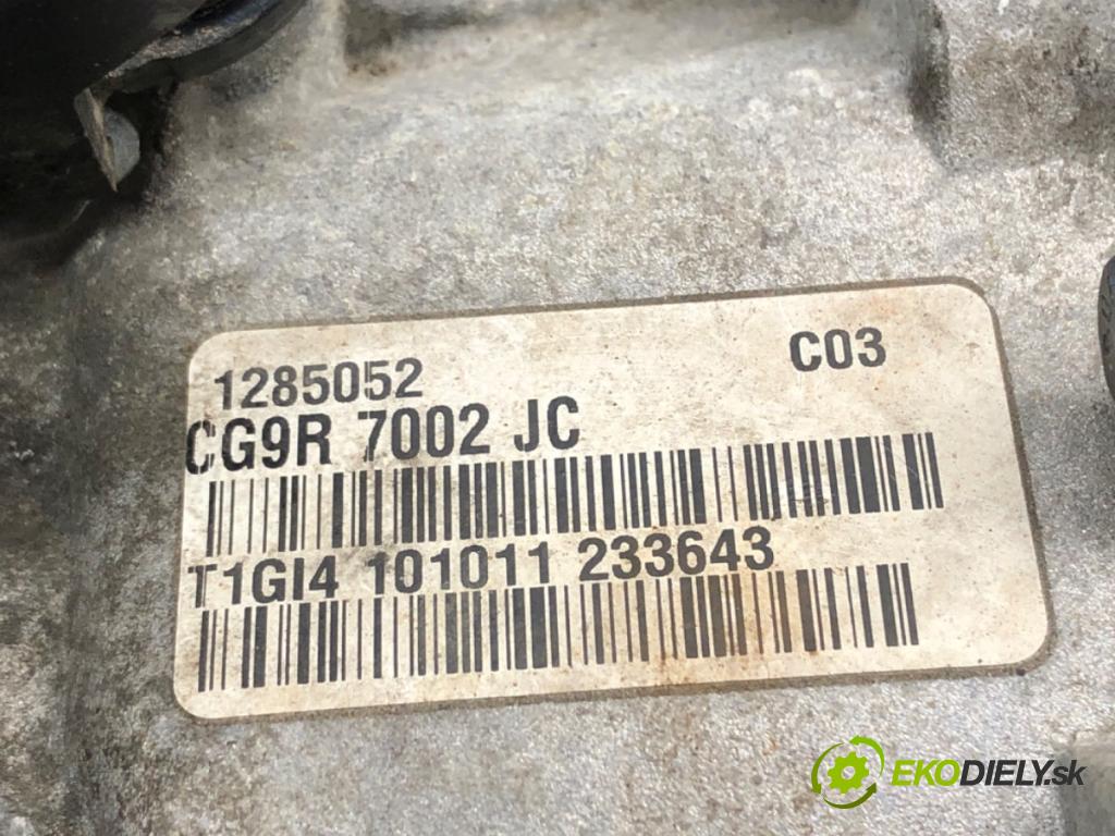 VOLVO V60 I (155, 157) 2010 - 2018    D3 / D4 120 kW [163 KM] olej napędowy 2010 - 2014  Prevodovka CG9R7002JC (Prevodovky)