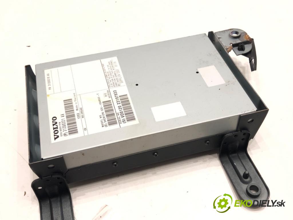 VOLVO V60 I (155, 157) 2010 - 2018    D3 / D4 120 kW [163 KM] olej napędowy 2010 - 2014  Zosilňovač radia 31360321AA (Zosilňovače)