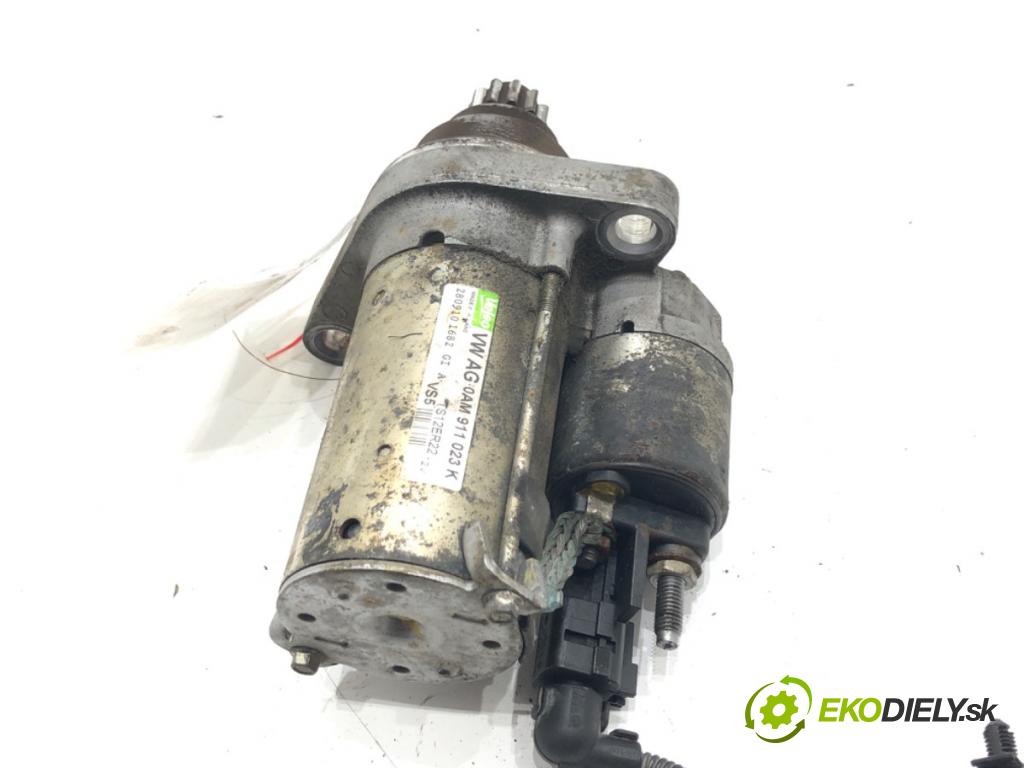 AUDI A3 (8P1) 2003 - 2013    1.8 TFSI 118 kW [160 KM] benzyna 2006 - 2012  Štartér 0AM911023K (Štartéry)