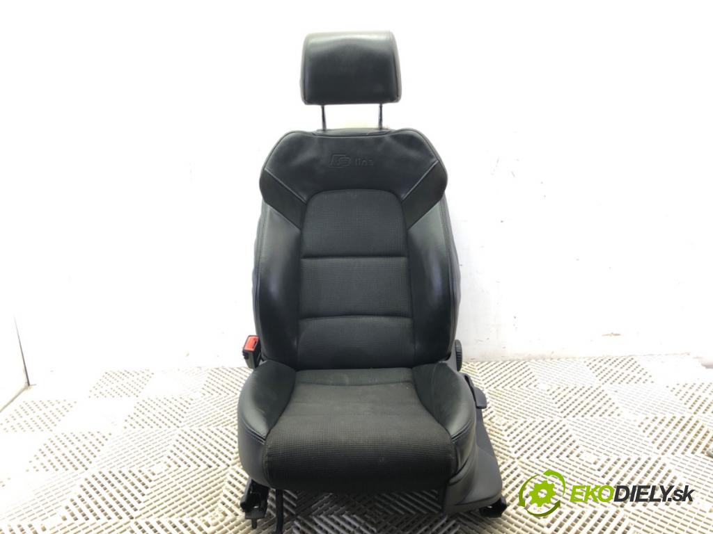 AUDI A3 (8P1) 2003 - 2013    1.8 TFSI 118 kW [160 KM] benzyna 2006 - 2012  Sedadlo ľavy predný S-LINE 