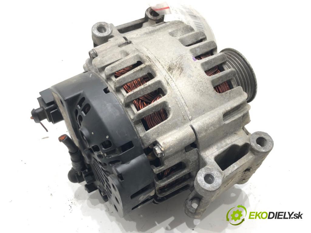 AUDI A3 (8P1) 2003 - 2013    1.8 TFSI 118 kW [160 KM] benzyna 2006 - 2012  Alternátor 06H903017E (Alternátory)