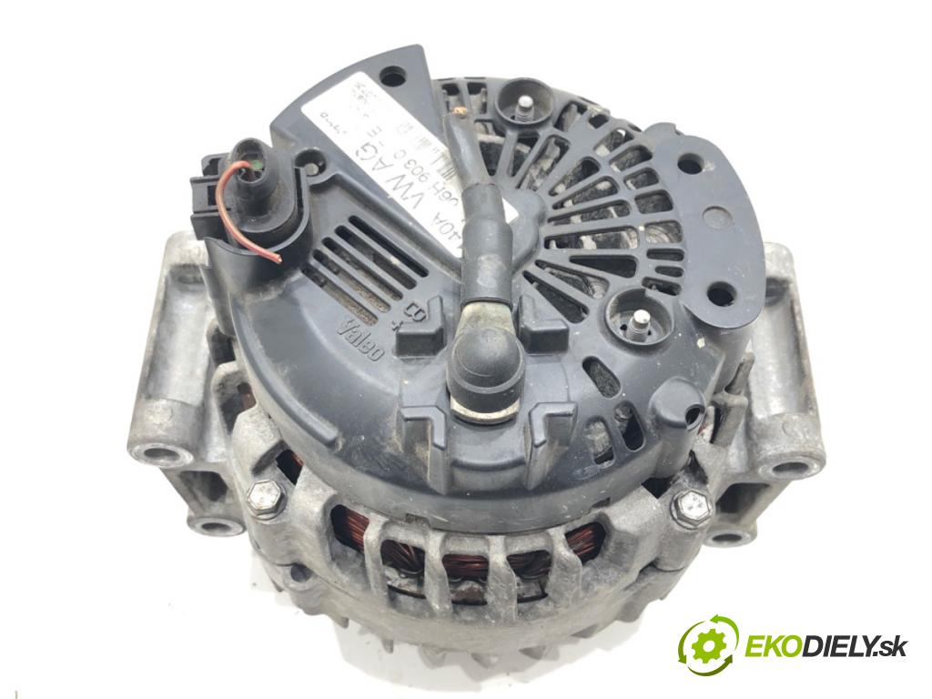 AUDI A3 (8P1) 2003 - 2013    1.8 TFSI 118 kW [160 KM] benzyna 2006 - 2012  Alternátor 06H903017E (Alternátory)
