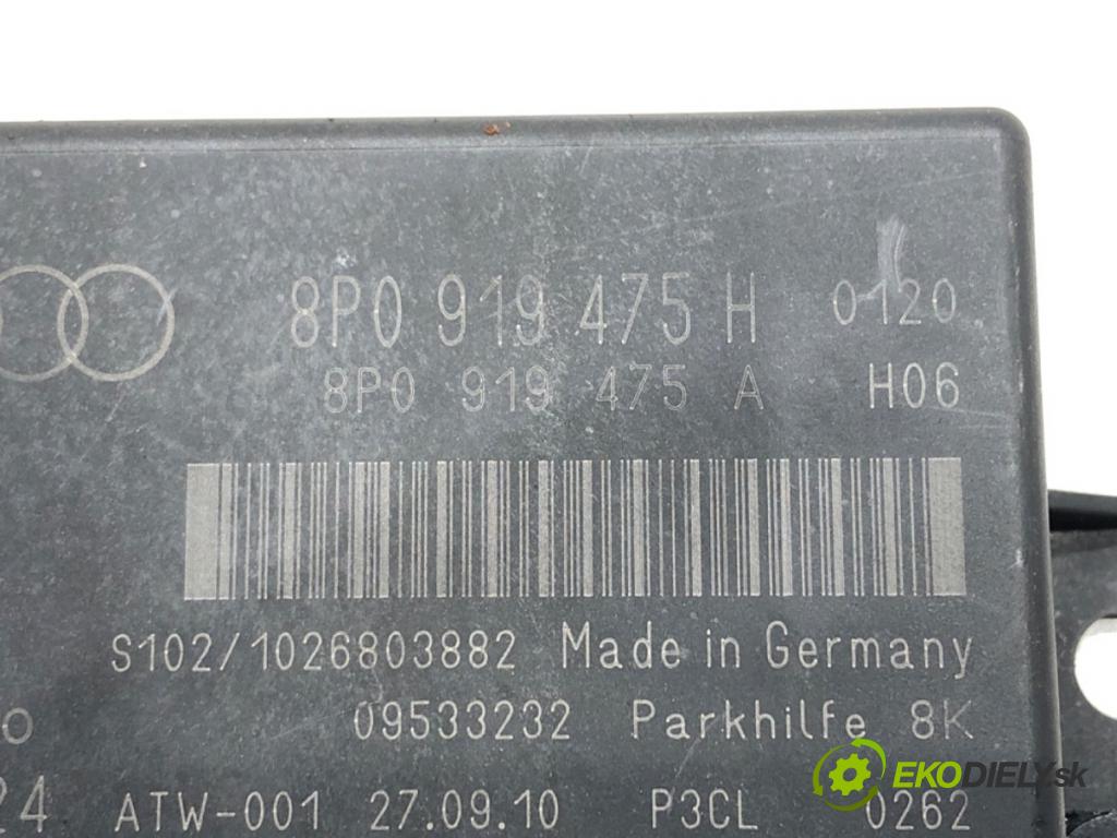 AUDI A3 (8P1) 2003 - 2013    1.8 TFSI 118 kW [160 KM] benzyna 2006 - 2012  Modul PDC 8P0919475H (Ostatné)