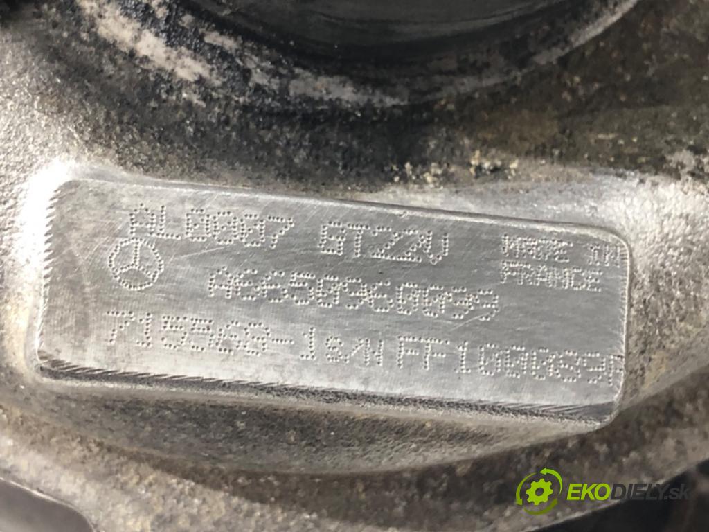 JEEP GRAND CHEROKEE II (WJ, WG) 1998 - 2005    2.7 CRD 4x4 120 kW [163 KM] olej napędowy 2001 - 2005  turbo A6650960099 (Turbodúchadla (kompletní))