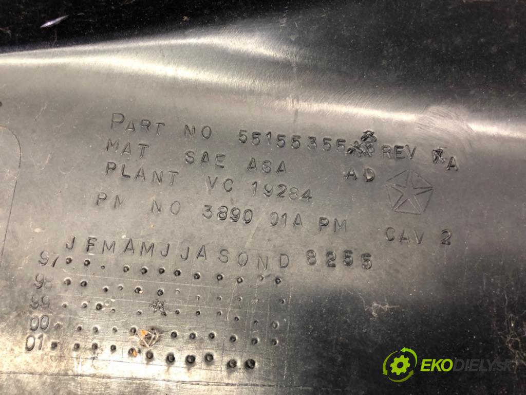JEEP GRAND CHEROKEE II (WJ, WG) 1998 - 2005    2.7 CRD 4x4 120 kW [163 KM] olej napędowy 2001 - 2005  Torpédo, plast pod čelné okno 55155355 (Torpéda)