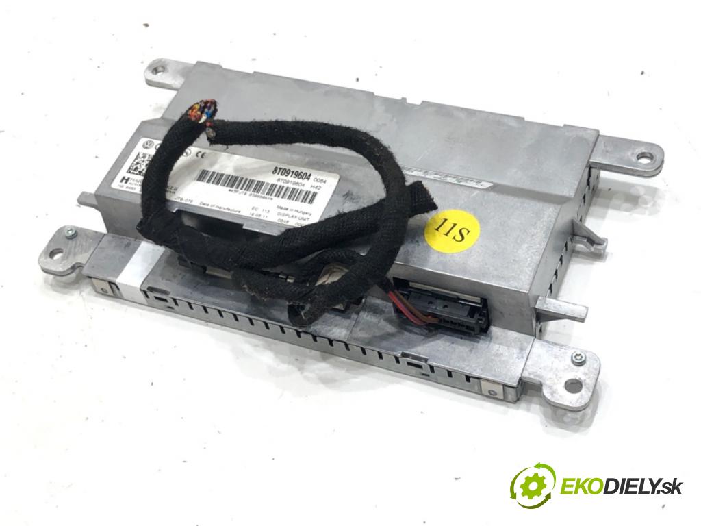 AUDI A6 C6 Avant (4F5) 2004 - 2011    2.0 TDI 100 kW [136 KM] olej napędowy 2005 - 2011  Dislpej 8T0919604 (Prístrojové dosky, displeje)