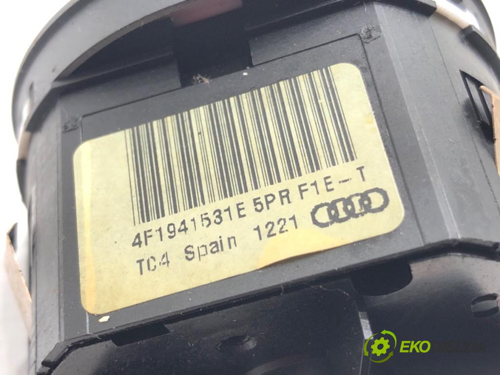 AUDI A6 C6 Avant (4F5) 2004 - 2011    2.0 TDI 100 kW [136 KM] olej napędowy 2005 - 2011  spínač světel 4F1941531E