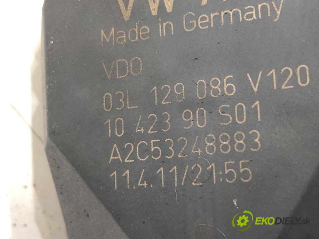 AUDI A6 C6 Avant (4F5) 2004 - 2011    2.0 TDI 100 kW [136 KM] olej napędowy 2005 - 2011  nastavovač svod, potrubí 03L129086 V120 (Ostatní)