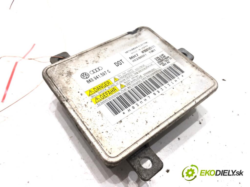 AUDI A6 C6 Avant (4F5) 2004 - 2011    2.0 TDI 100 kW [136 KM] olej napędowy 2005 - 2011  Menič XENON 8K0941597C (Riadiace jednotky xenónu)