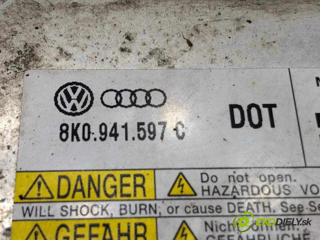 AUDI A6 C6 Avant (4F5) 2004 - 2011    2.0 TDI 100 kW [136 KM] olej napędowy 2005 - 2011  Menič XENON 8K0941597C (Riadiace jednotky xenónu)