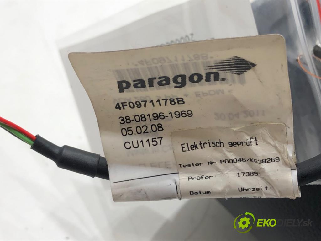 AUDI A6 C6 Avant (4F5) 2004 - 2011    2.0 TDI 100 kW [136 KM] olej napędowy 2005 - 2011  Lakťová opierka 4F0971178B (Lakťové opierky)