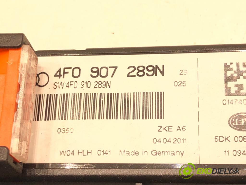 AUDI A6 C6 Avant (4F5) 2004 - 2011    2.0 TDI 100 kW [136 KM] olej napędowy 2005 - 2011  Modul komfortu 4F0907289N (Moduly komfortu)