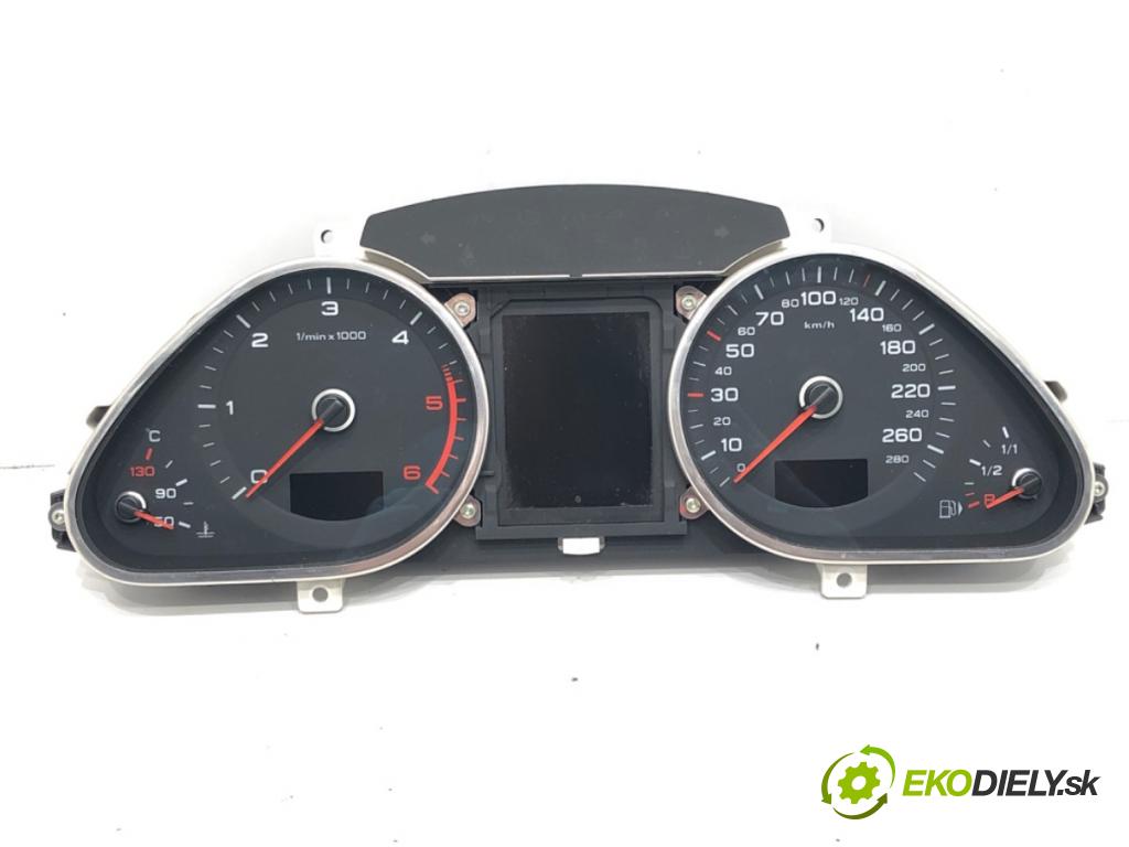 AUDI A6 C6 Avant (4F5) 2004 - 2011    2.0 TDI 100 kW [136 KM] olej napędowy 2005 - 2011  Prístrojovka 4F0920933Q (Prístrojové dosky, displeje)