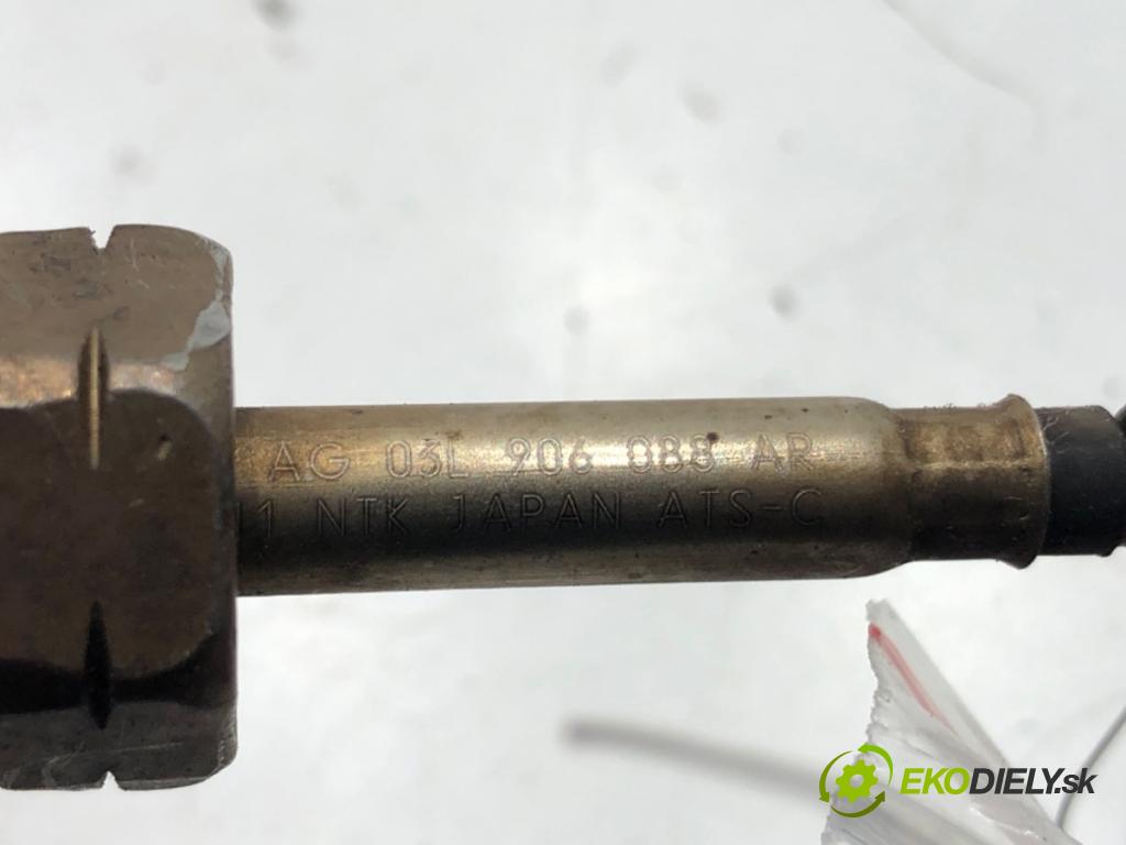 AUDI A6 C6 Avant (4F5) 2004 - 2011    2.0 TDI 100 kW [136 KM] olej napędowy 2005 - 2011  Snímač teploty spalín 03L906088AR (Snímače)
