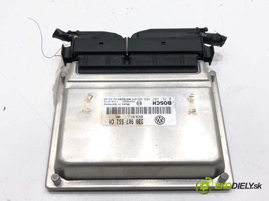 SKODA SUPERB I (3U4) 2001 - 2008    2.8 V6 142 kW [193 KM] benzyna 2001 - 2008  riadiaca jednotka Motor 3B0907551CH (Riadiace jednotky)
